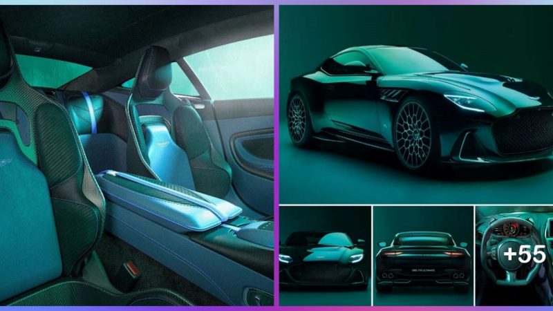 2024 Aston Martin DBS 770 Ultimate Is V12 Powered Swan Song To Iconic Model, Comes Loaded With Upgrades